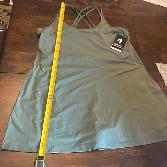 NWT 4 Laps Vitality Dress “Thyme” green - Picture 6 of 12